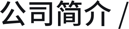 公司简介